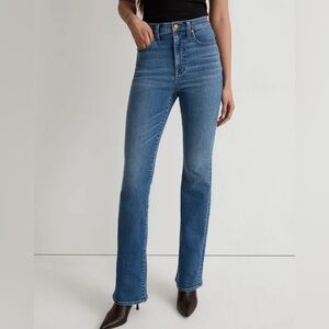 NWOT Madewell Skinny Flare Jeans in Elevere Wash